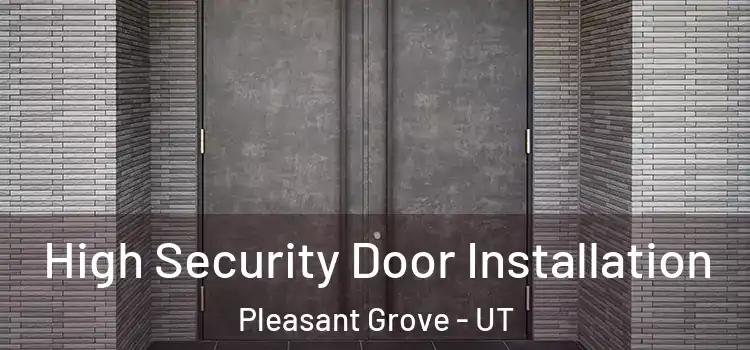 High Security Door Installation Pleasant Grove - UT