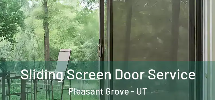 Sliding Screen Door Service Pleasant Grove - UT